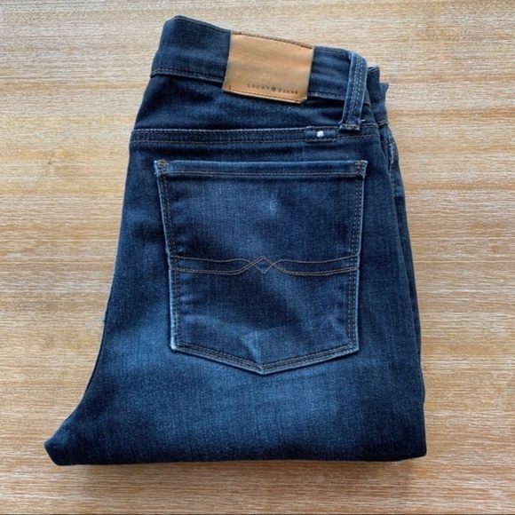 Lucky Brand Dark Wash Brooke Skinny Jeans Size 2 - Picture 2 of 7
